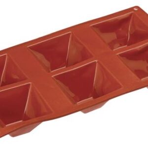 Püramiidvorm 71x71x40mm , maht 92ml, 6 tk plaadil,