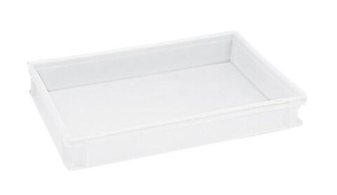 Pitsataigna kast 19L kaaneta PE, 600x400x95mm