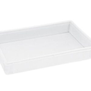 Pitsataigna kast 14L kaaneta PE, 600x400x75mm