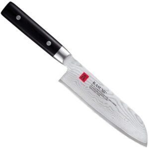 Kokanuga 18cm Santoku 32-kihiline VG-10 Damaskus Kasumi