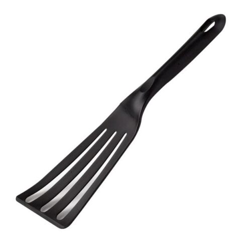 Pannilabidas 30cm perforeeritud, kuumakindel kuni +220C must PA+