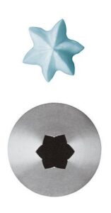 Kondiitriotsik Täht 7mm, 6-sakiga  6tk/pk
