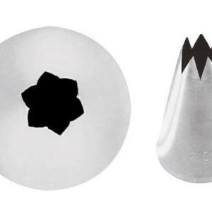 Kondiitriotsik Täht 12mm, 7-sakiga  6 tk