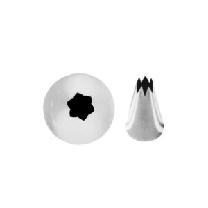 Kondiitriotsik Täht 2mm, 6-sakiga