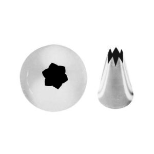 Kondiitriotsik Täht 6mm, 6-sakiga