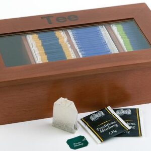 Kast teepakkidele, sisu 4-osaline