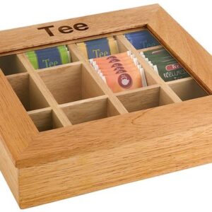 Kast teepakkidele, sisu 12-osaline