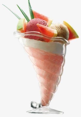 Desserdipokaal 32cl madala jalaga Fortuna