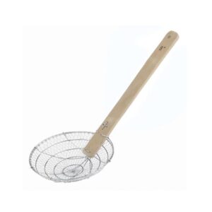 Võrkkulp e. frittimiskulp 15cm, bambusest käepide