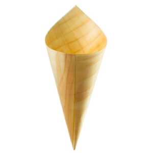 Bambustops 185mm kooniline 100tk pakis