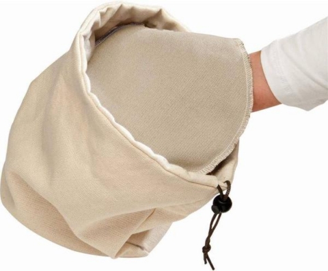 Soojenduspadi Ø19cm keraamiliste helvestega, leivakotti 30380 ja 30390