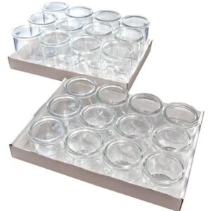 Klaaspurk 160ml kaaneta 12tk