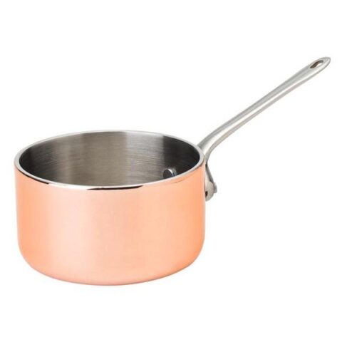 Minikastrul 15cl kaaneta, Ø7,5cm