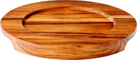 Alus 19cm akaatsia puidust