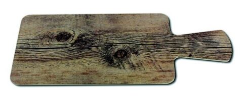 Serveerimisalus 37x27x14cm käepidemega, puiduimitatsiooniga