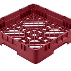 Nõudepesukorv 50x50cm tumepunane Cambro