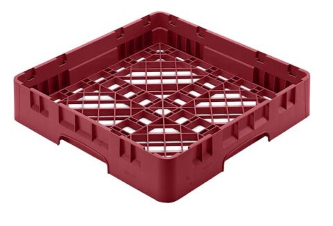 Nõudepesukorv 50x50cm tumepunane Cambro