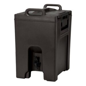 Joogitermos 39,7L kraaniga must Cambro