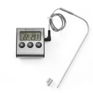 Termomeeter ja taimer -50°C kuni +250°C termosensoriga
