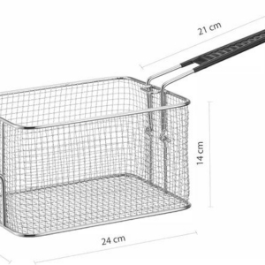 Fritüürikorv 8L Hendi fritüürile, mõõdud 250x200x140mm