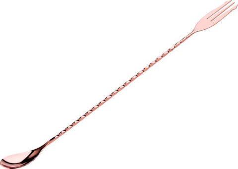 Kokteililusikas/kahvel 30cm