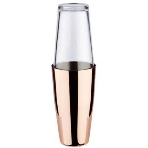 Shaker Boston 70cl vaskse PVD-kattega + klaas 40cl