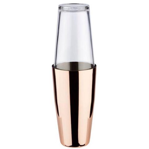 Shaker Boston 70cl vaskse PVD-kattega + klaas 40cl
