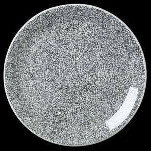 Taldrik 25,25cm Coupe Ink Crackle