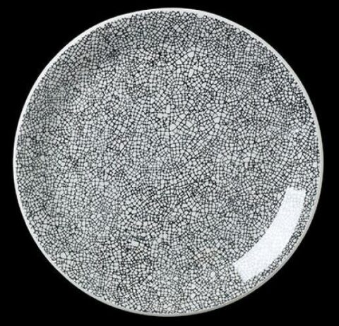 Taldrik 25,25cm Coupe Ink Crackle
