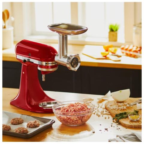 Hakklihamasina- ja vorstiotsik KitchenAidi mikserile, 3-sõelaga
