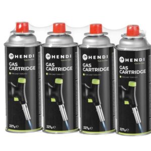 Gaasiballoonid 4tk / kompl., 227g/400ml