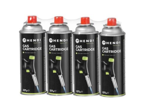 Gaasiballoonid 4tk / kompl., 227g/400ml