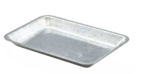 Serveerimisalus 20x14cm galvaniseeritud
