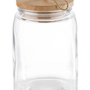 Klaaspurk 2,5L puidust kaanega