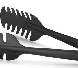 Spagetitangid 24cm musta PVD-kattega