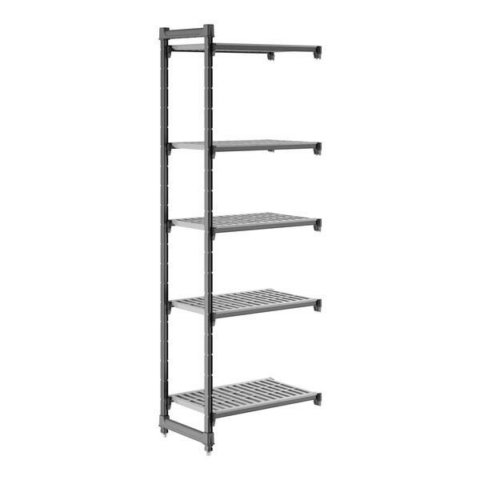 Põrandariiuli lisamoodul 718x460x2140mm 5-tasapinnaga (sügavus 460mm)