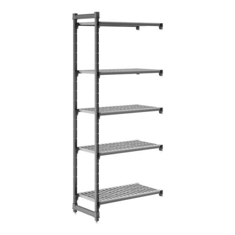Põrandariiuli lisamoodul 870x460x2140mm 5-tasapinnaga (sügavus 460mm)