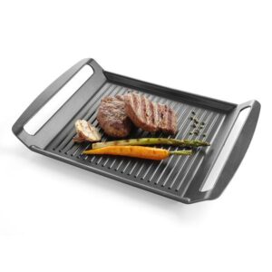 Grillplaat 39x26x3,5cm käepidemetega, induktsioonpliidile