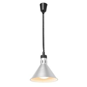 Soojalamp 250W kooniline hõbedane, reguleeritav 70-150cm