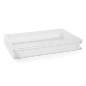 Pitsataigna kast 18L kaaneta PE, 600x400x95mm