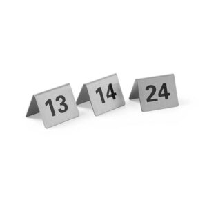 Lauanumbrid 13-24 roostevabast terasest