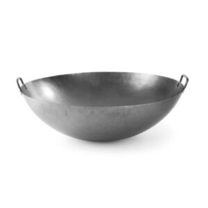 Wok-pann 70cm valtsitud terasest
