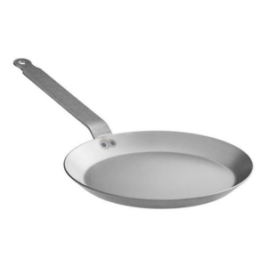 Krepipann 24cm valtsitud mustast terasest