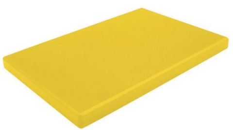 Lõikelaud 60x40x1,5cm kollane