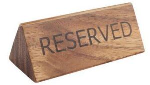Lauasilt "Reserved" Acacia