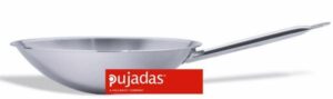 Wok-pann 36cm ümara põhjaga