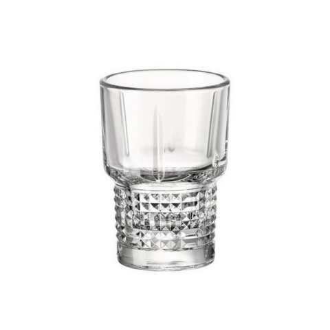 Napsuklaas 7,7cl ladustatav Shot Novecento