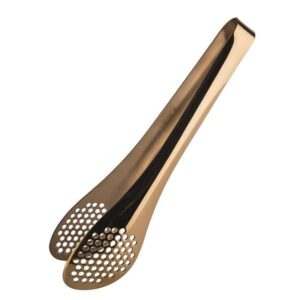 Serveerimistangid 25cm perforeeritud, vaskse PVD-kattega