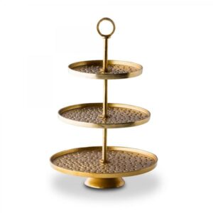 Serveerimisalus 3-kordne, Ø30/25/20cm x 47cm