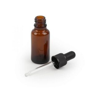 Bitteri pudel 20ml pipetiga tume